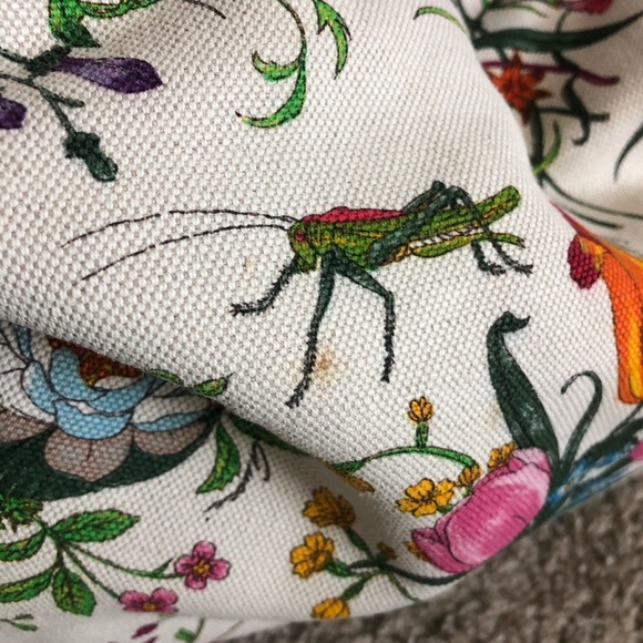 Authentic Gucci Floral Horsebit Hobo Bag Large - Picture 3 of 14